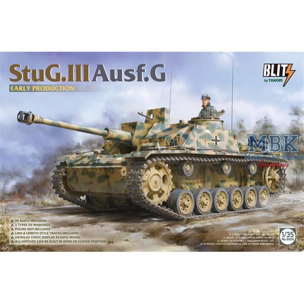 Takom TAK8004 StuG.III Ausf.G early production