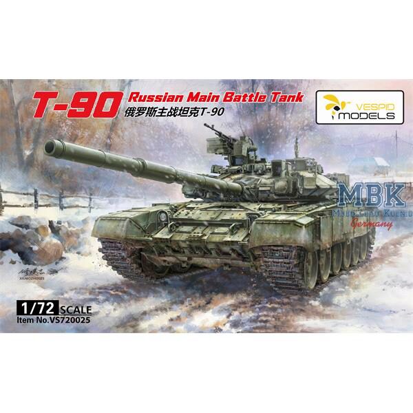 Vespid Models VS720025 T-90 Russian Main Battle Tank