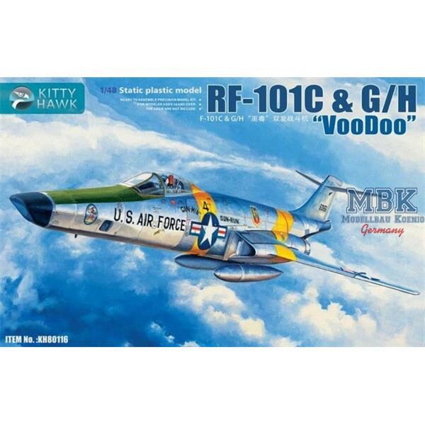 KITTY HAWK kitty80116 RF-101C & G/H Voodoo