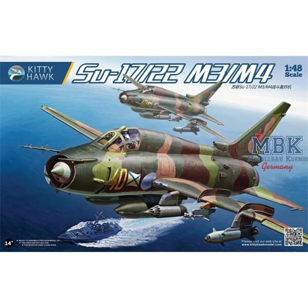 KITTY HAWK kitty80144 Sukhoi SU-17 M3/M4 Fitter