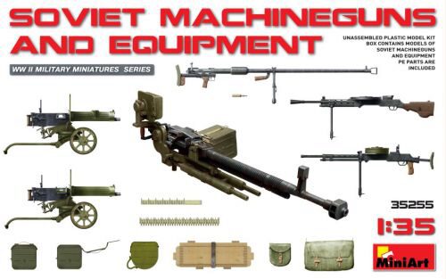 MiniArt 35255 Soviet Machineguns & Equipment