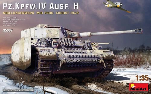 MiniArt 35337 Pz.Kpfw.IV Ausf. H Nibelungenwerk. Mid Prod. (August 1943)