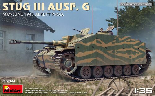 Miniart 35341 1:35 StuG III Ausf. G  Mai-Juni 1943 Alk