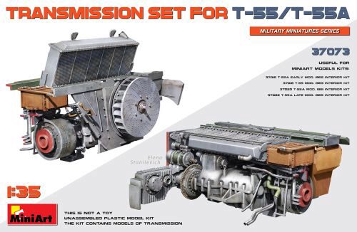 MiniArt 37073 Transmission Set for T-55/T-55A