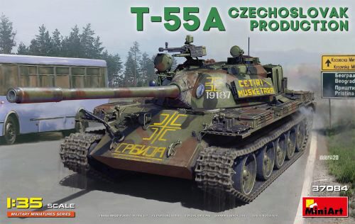 MiniArt 37084 T-55A Czechoslovak Prod.