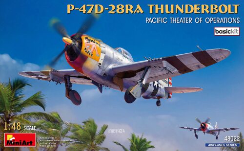 Miniart 48022 1:48 P-47D-28RA Thunderbolt Basic Kit