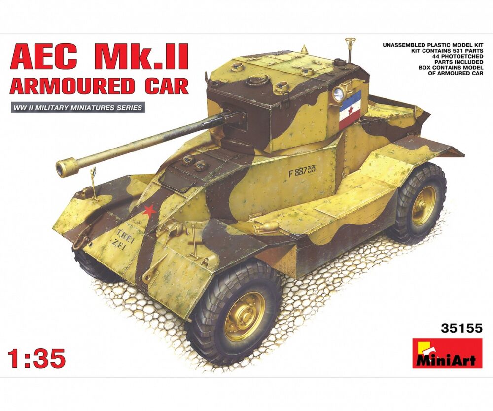 Miniart 35155 Brit. Spähpanzer AEC Mk.II