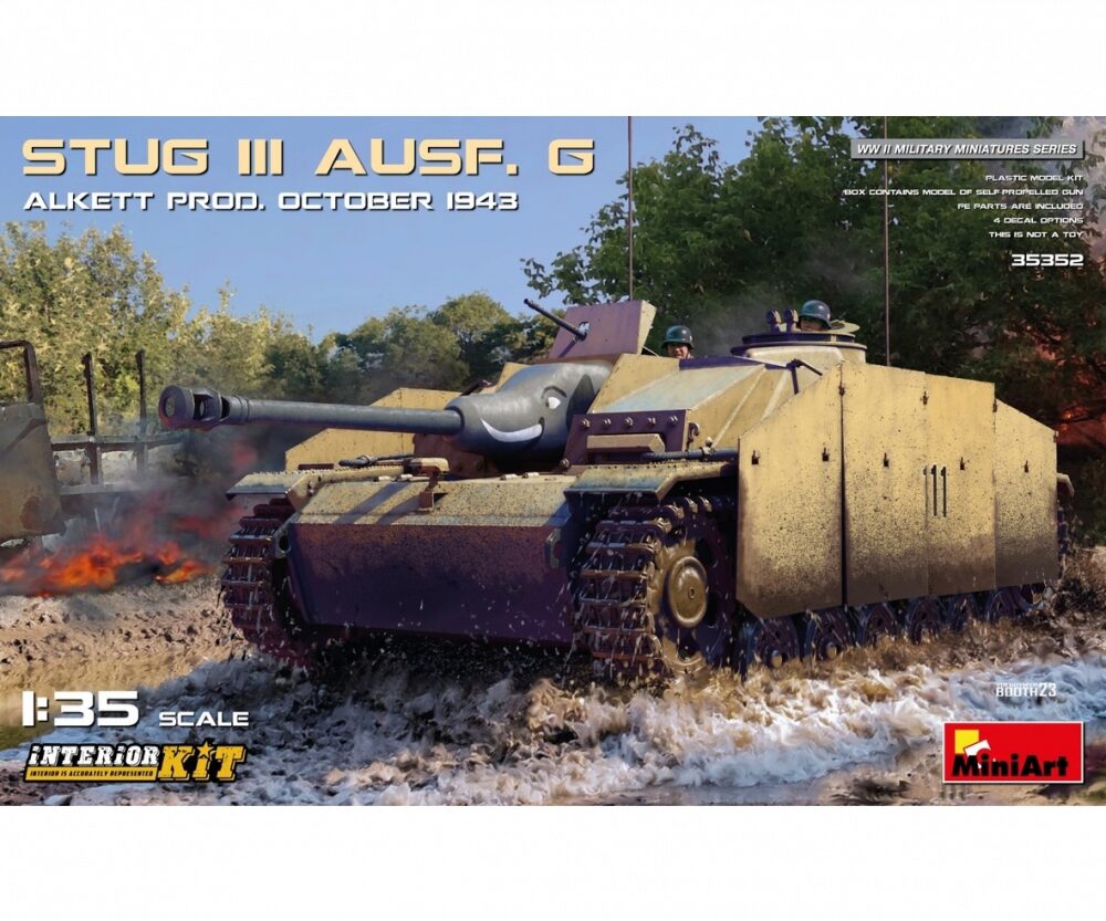 Miniart 35352 Dt. StuG III Ausf. G Prod 1943 Alk