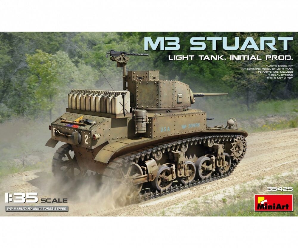 MiniArt 35425 M3 Stuart leichter Pz. frühe Prod.