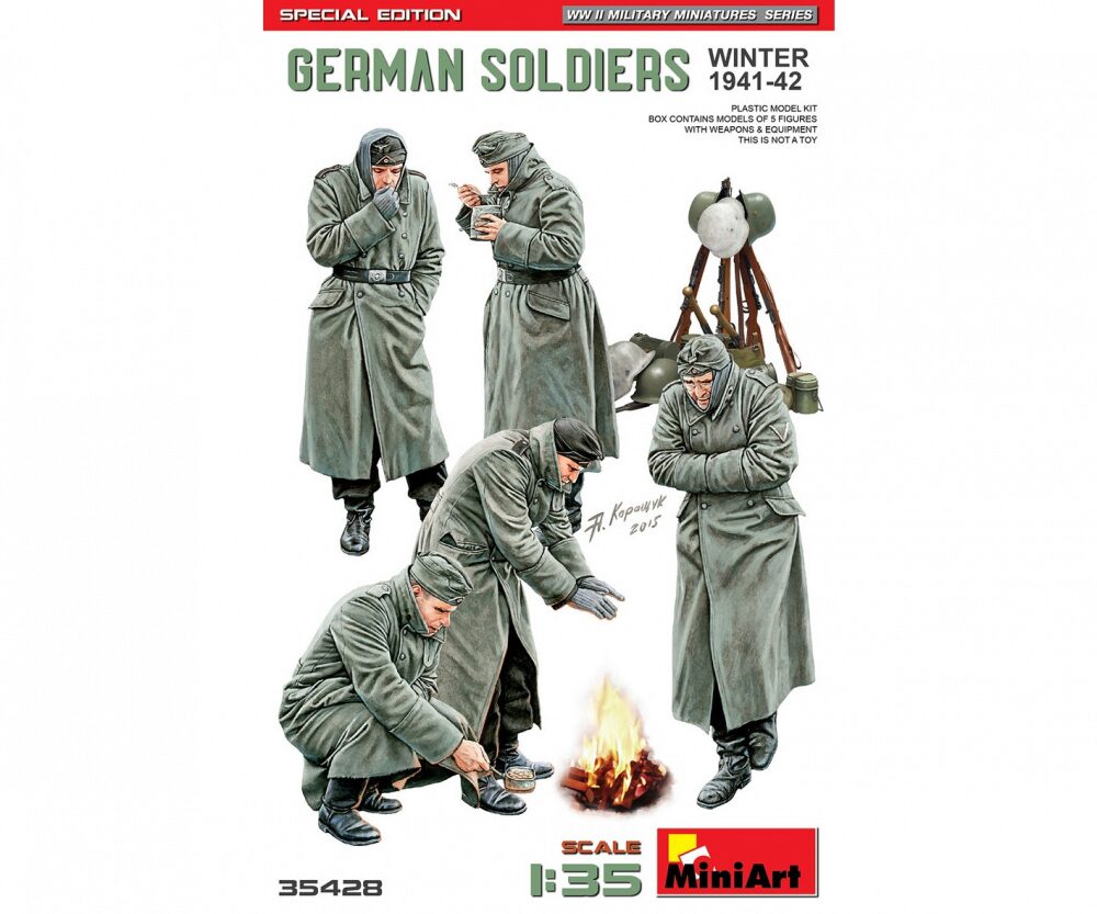 Miniart 35428 Fig.-Set Dt. Soldaten WW II Sp.Ed.