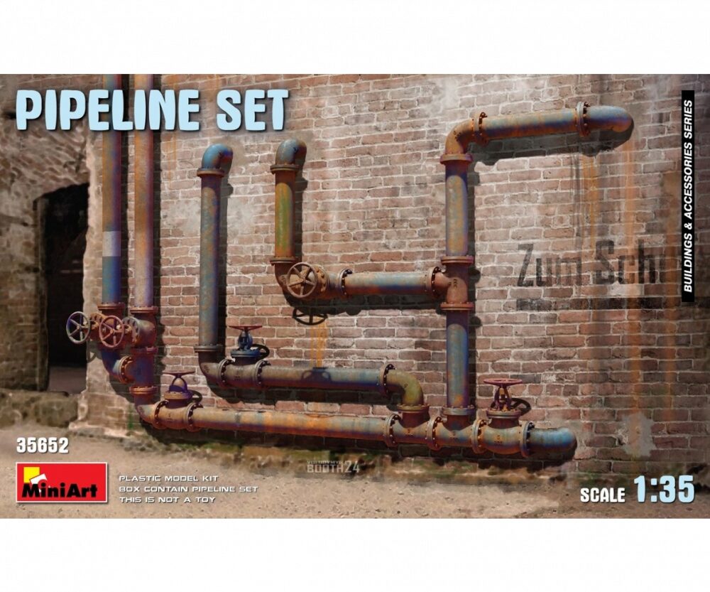 Miniart 35652 1:35 Pipeline Set