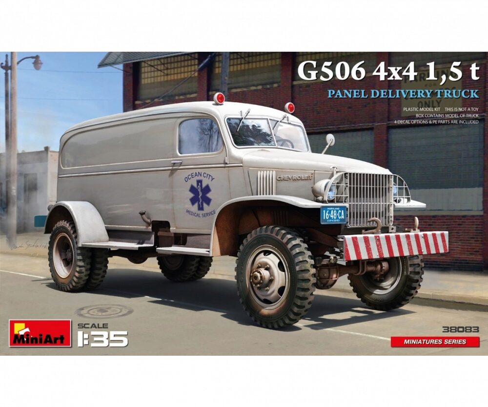 Miniart 38083 US G506 Kastenwagen 4x4 1,5to