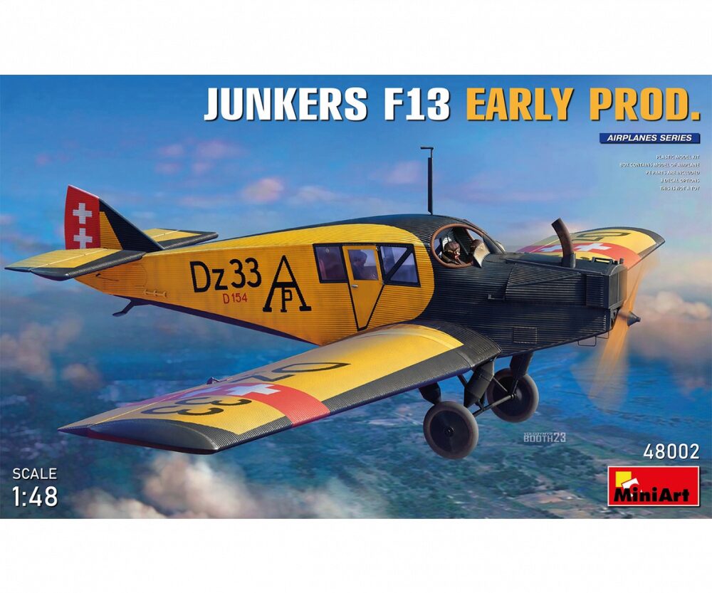 Miniart 48002 Junkers F13. frühe Produktion