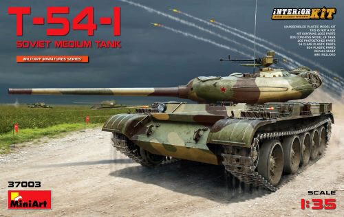 MiniArt 37003 T-54-1 Soviet Medium Tank Interior Kit