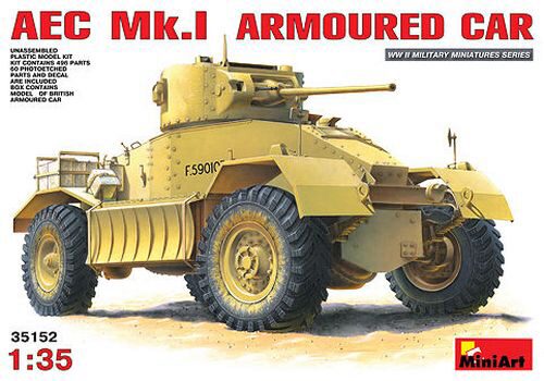 MiniArt 35152 AEC Mk 1 Armoured Car