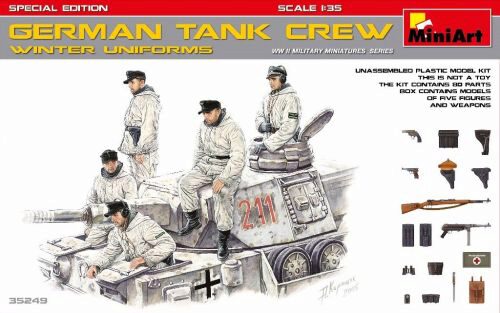 MiniArt 35249 German Tank Crew (Winter Uniforms)Specia Edition