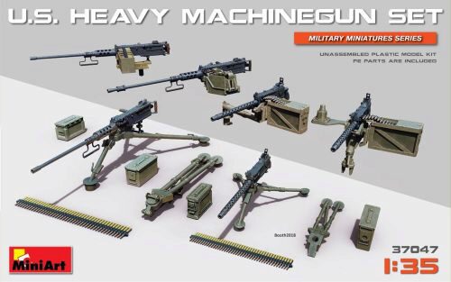 MiniArt 37047 U.S. Heavy Machinegun Set