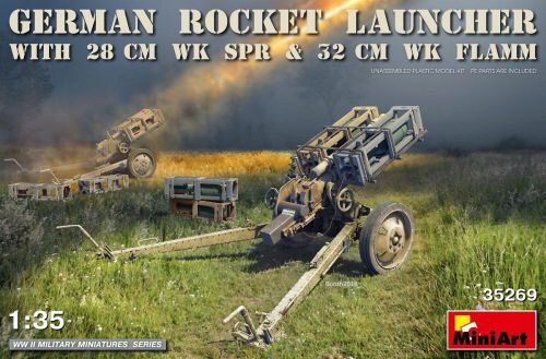 MiniArt 35269 German Rocket Launcher with 28cm WK Spr & 32cm WK Flamm