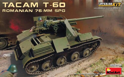 MiniArt 35240 Romanian 76-mm SPG Tacam T-60 InteriorKi