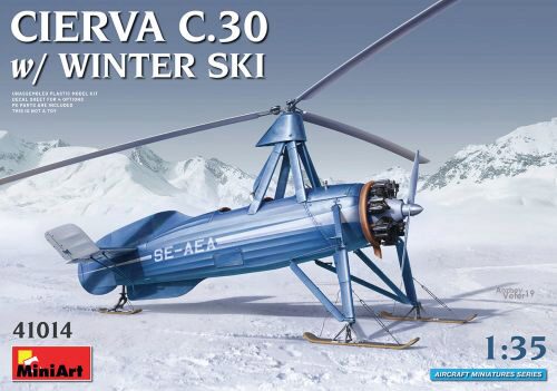 MiniArt 41014 Cierva C.30 with Winter Ski