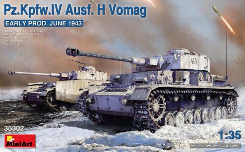 MiniArt 35302 Pz.Kpfw.IV Ausf. H Vomag. Early Prod. (June 1943)