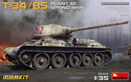 MiniArt 35294 T-34-85 Plant 112. Spring 1944. Interior Kit