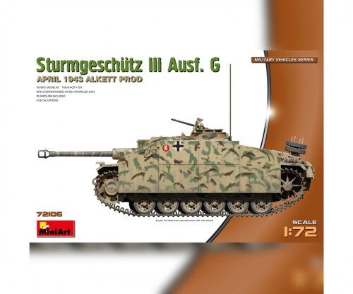 MiniArt 72106 StuG III Ausf. G  Prod. April 1943