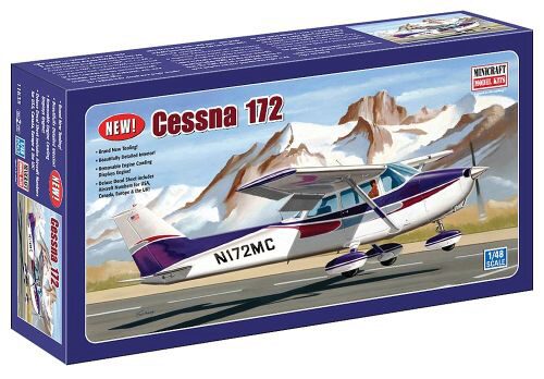 MiniCraft 581635 1/48 Cessna 172 Dreibeinfahrwerk