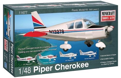 MiniCraft 581677 1/48 Piper Cherokee