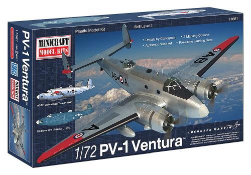 MiniCraft 581681 1/72 PV-1 Ventura USN, post war