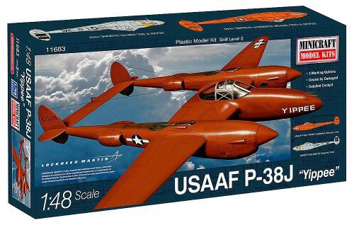 MiniCraft 581683 1/48 P-38J USAF