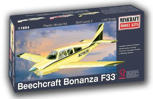 MiniCraft 581694 1/48 Beechcraft Bonanza F-33