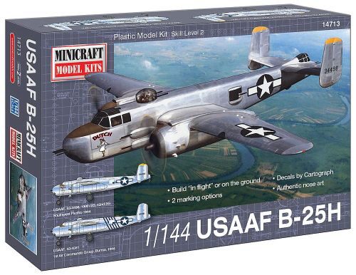 MiniCraft 584713 1/144 B25H USAAF