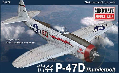 MiniCraft 584722 1/144 P-47D USAAF