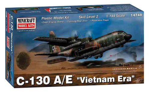 MiniCraft 584748 1/144 C-130 A/E Vietnam Ära