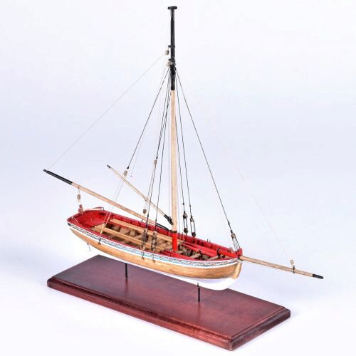 Model Expo MS1457 1/48 Lang Boot, 18. Jahrhundert