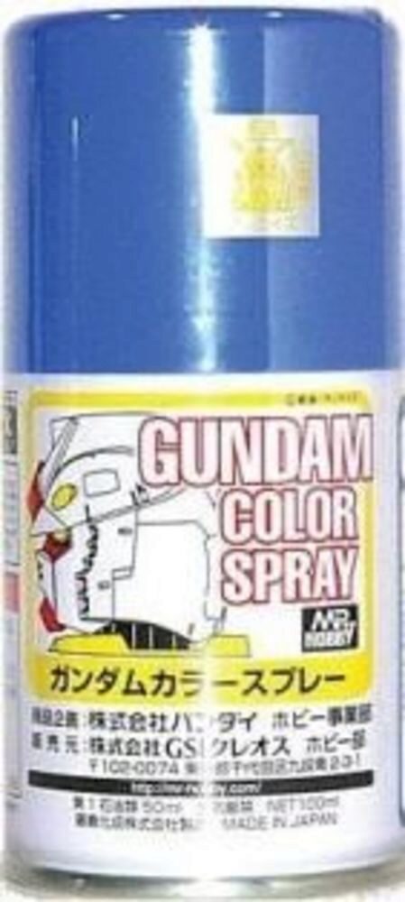 Mr Hobby - Gunze SG-14 Gundam Color Spray (10ml) Light Blue
