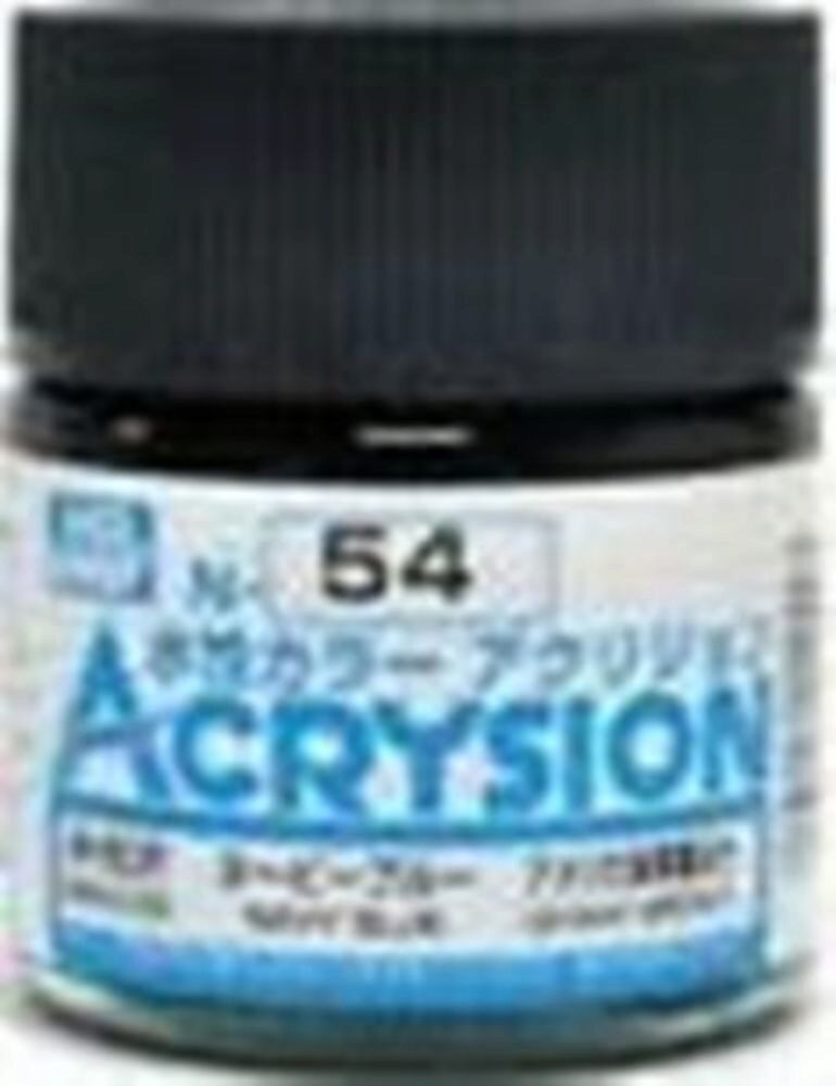 Mr Hobby - Gunze N-054 Acrysion (10 ml) Navy Blue seidenmatt