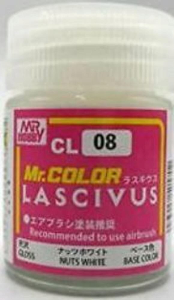 Mr Hobby - Gunze CL-08 Mr. Color Lascivus (18 ml) Nuts White