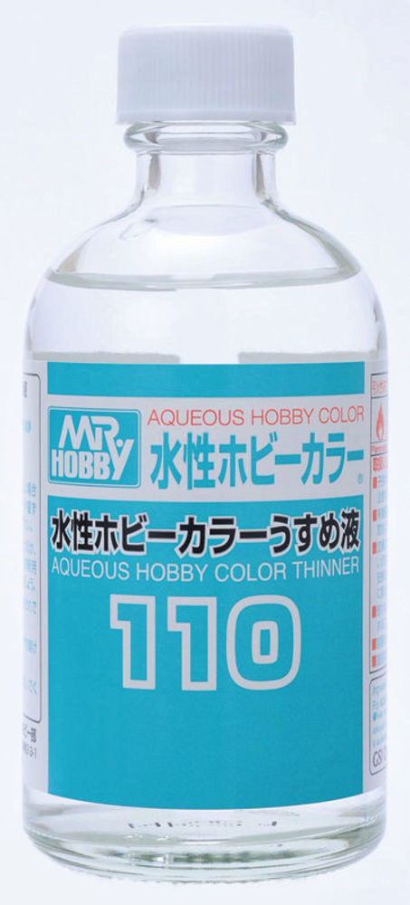 Mr Hobby - Gunze T-110 Mr. Aqueous Hobby Color Thinner 110 (110 ml)