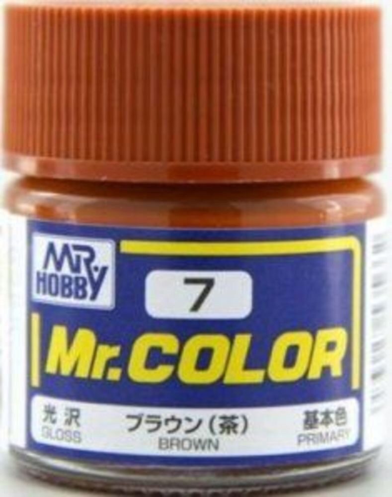 Mr Hobby - Gunze C-007 Mr. Color (10 ml) Brown glänzend