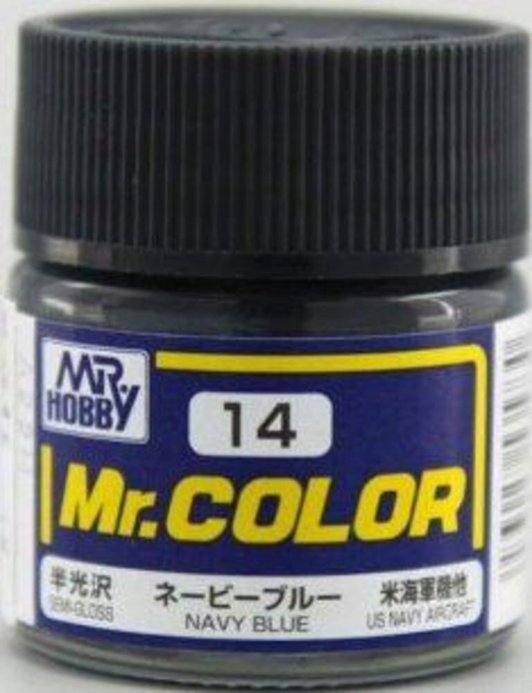 Mr Hobby - Gunze C-014 Mr. Color (10 ml) Navy Blue seidenmatt