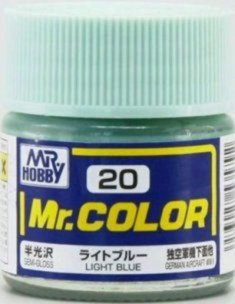 Mr Hobby - Gunze C-020 Mr. Color (10 ml) Light Blue seidenmatt