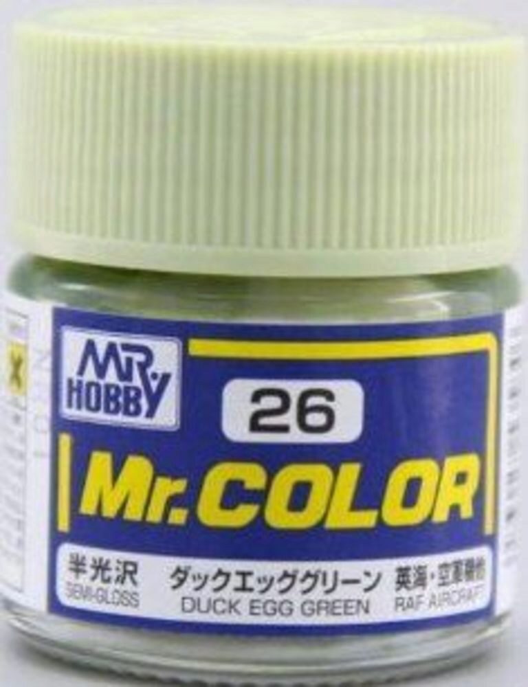Mr Hobby - Gunze C-026 Mr. Color (10 ml) Dark Egg Green seidenmatt