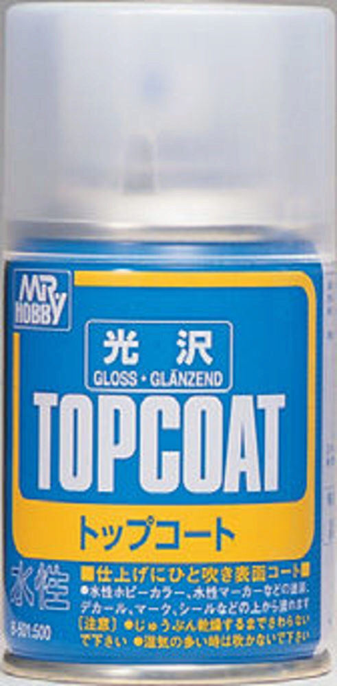 Mr Hobby - Gunze B-501 Mr. Top Coat Gloss Spray (86 ml)