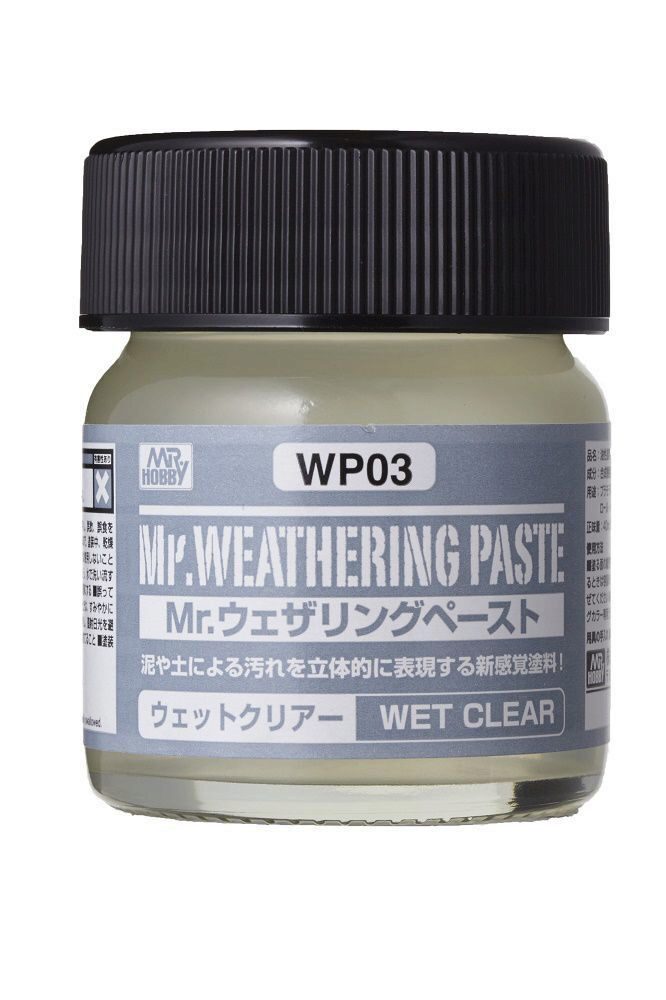 Mr Hobby - Gunze WP-03 Weathering Paste Wet Clear