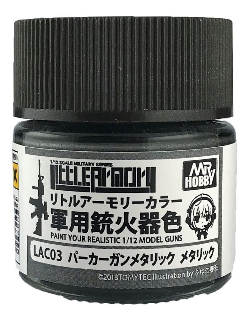 Mr Hobby - Gunze LAC-03 Little Armory Color (10ml) Parkergun Metallic
