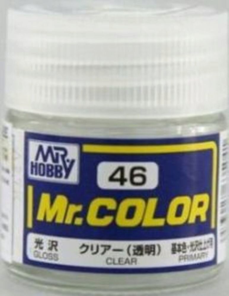 Mr Hobby - Gunze C-046 Mr. Color (10 ml) Clear  glänzend