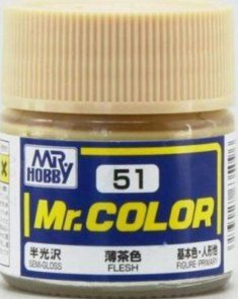 Mr Hobby - Gunze C-051 Mr. Color (10 ml) Flesh seidenmatt