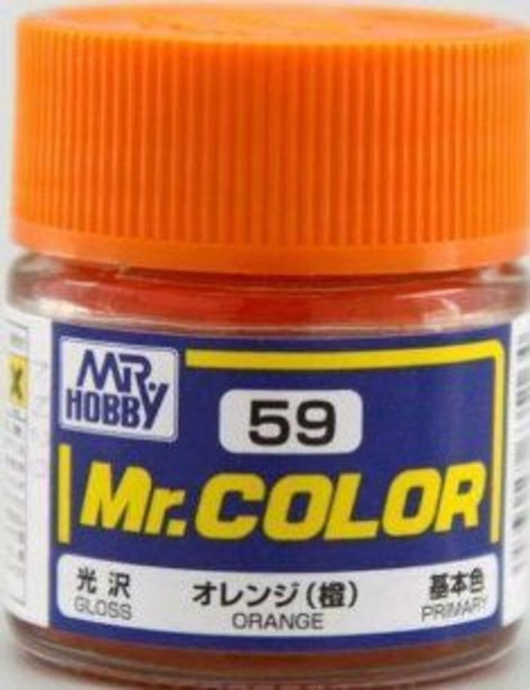 Mr Hobby - Gunze C-059 Mr. Color (10 ml) Orange glänzend
